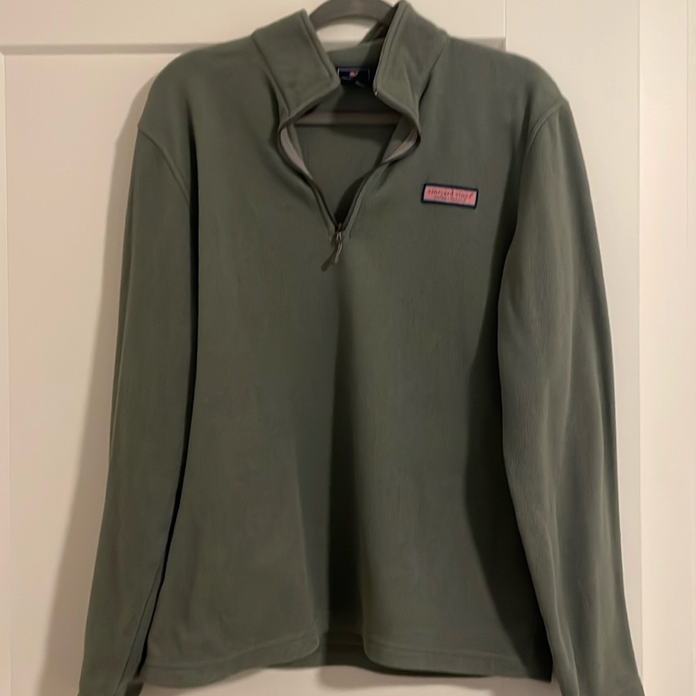 Vineyard vines fleece quarter zip